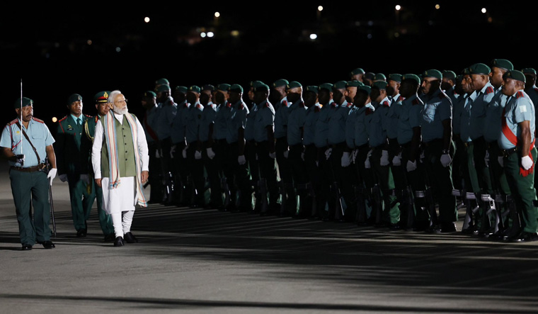 PM Modi in Papua New Guinea